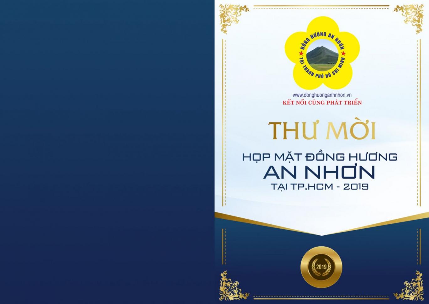 Thư mời tham dự họp mặt Đồng hương An Nhơn năm 2019